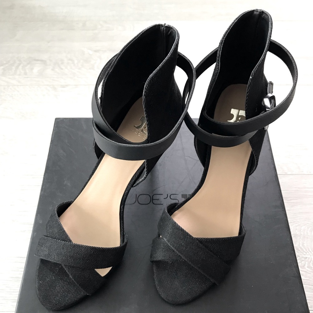 Joe’s Jeans Marcy Strappy Denim Sandals